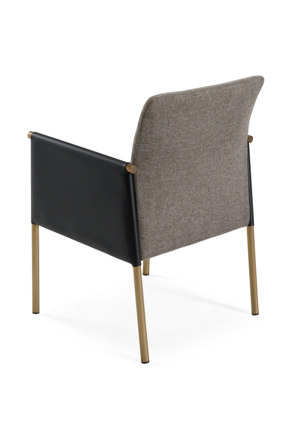 Gray Vegan Leather Dining Chair | Oroa.com