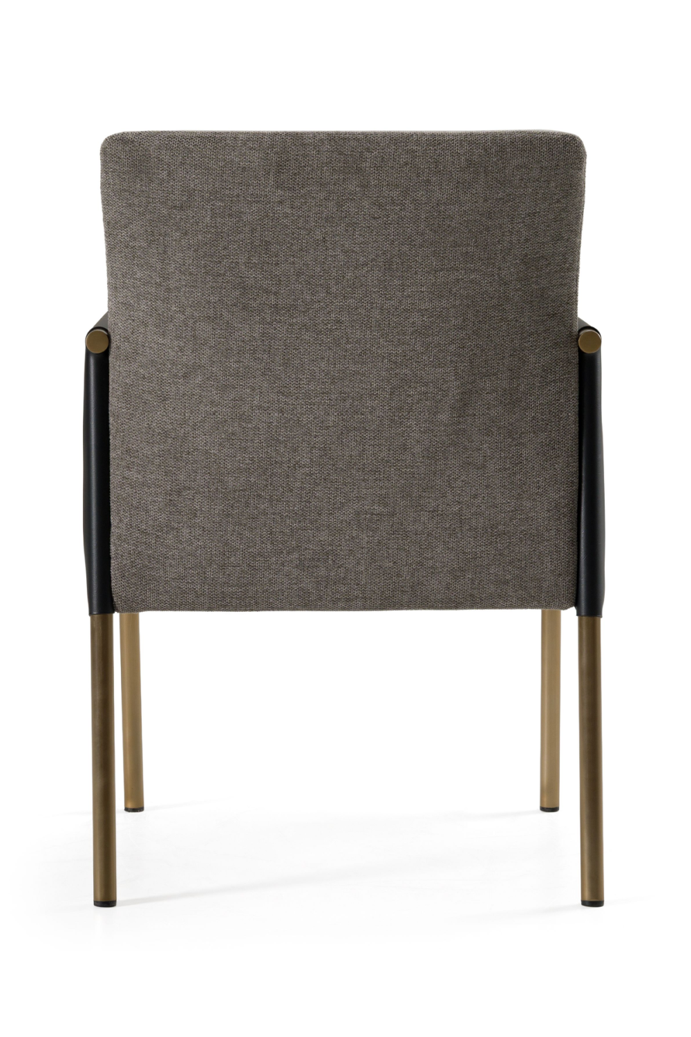 Gray Vegan Leather Dining Chair | Oroa.com