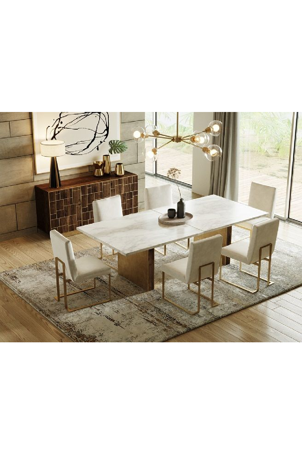 Brown Oak Sideboard | Oroa.com