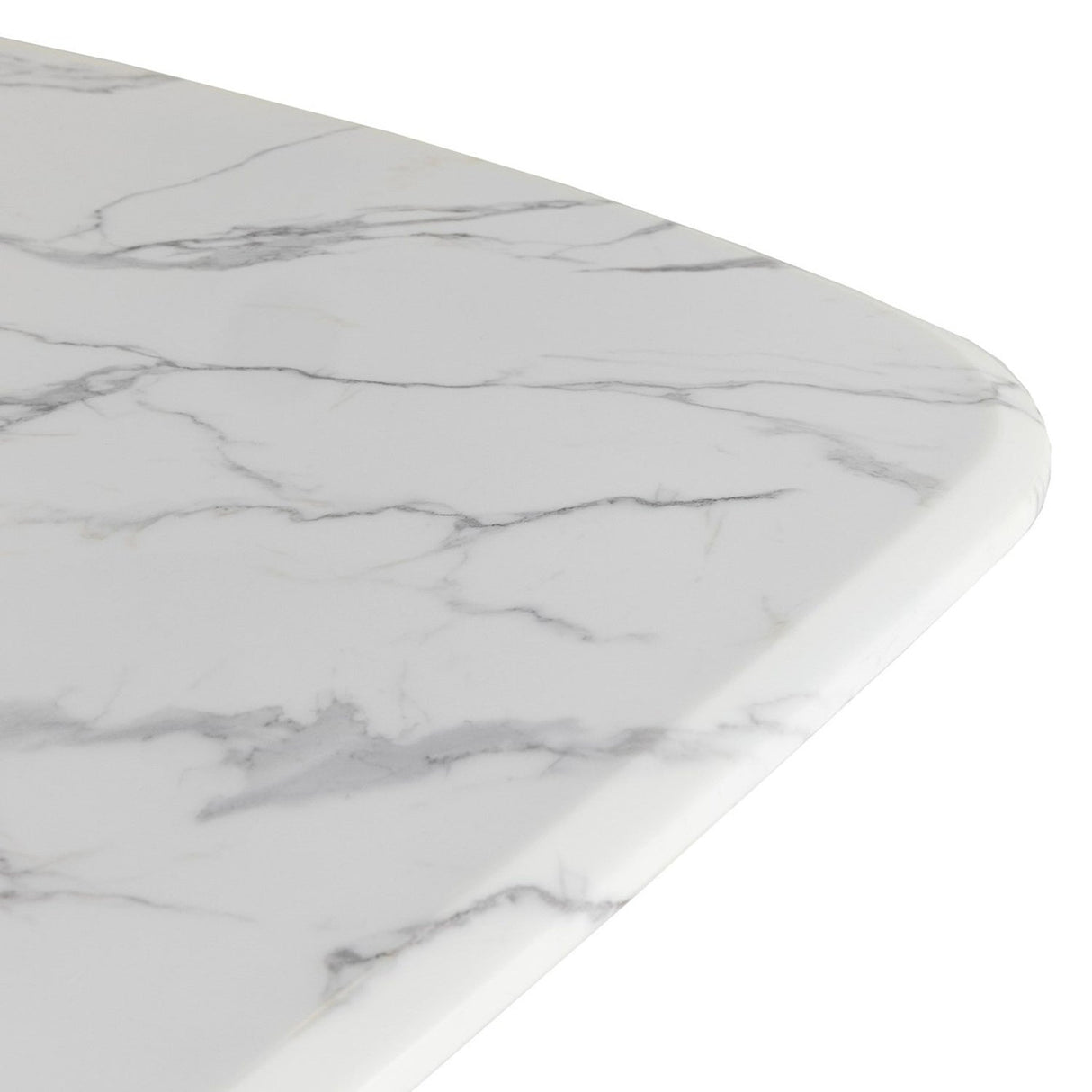 White Marble Dining Table – Reynold – alternate view 13