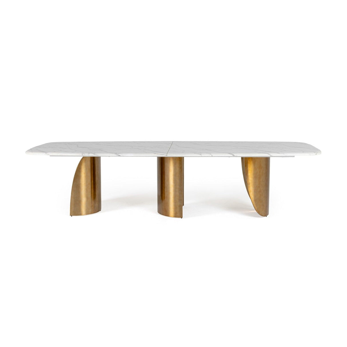 White Marble Dining Table – Reynold – alternate view 9