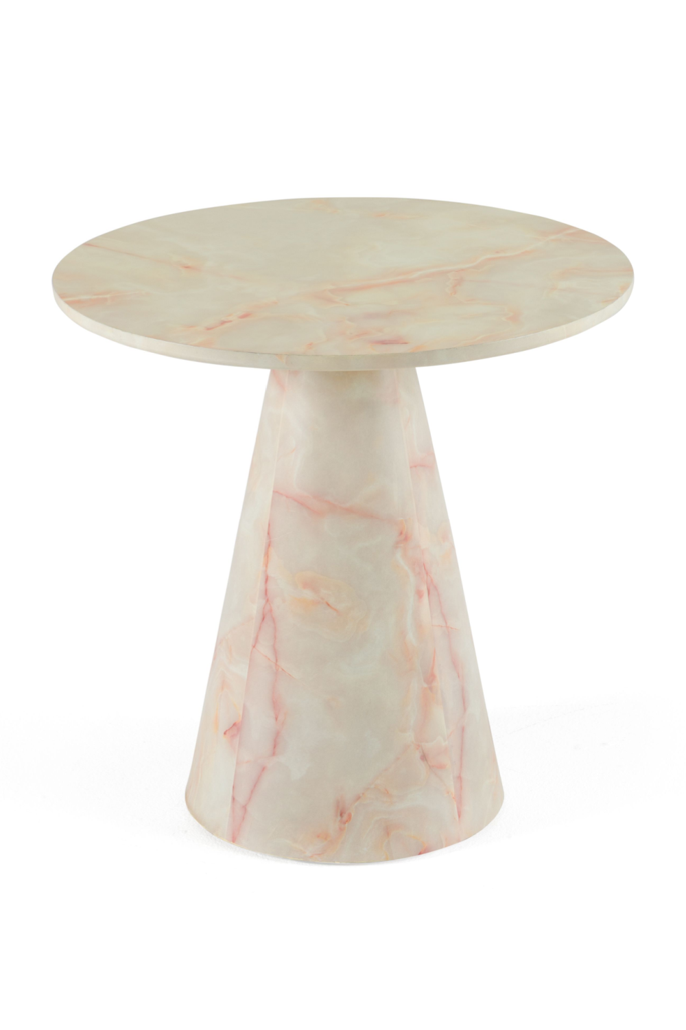 Marble Conical Base End Table | OROA Modern Pampa | Oroa.com