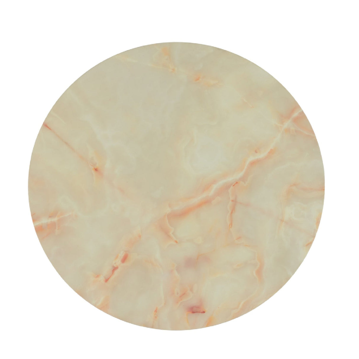 Marble Conical Base End Table – Pampa – rear view