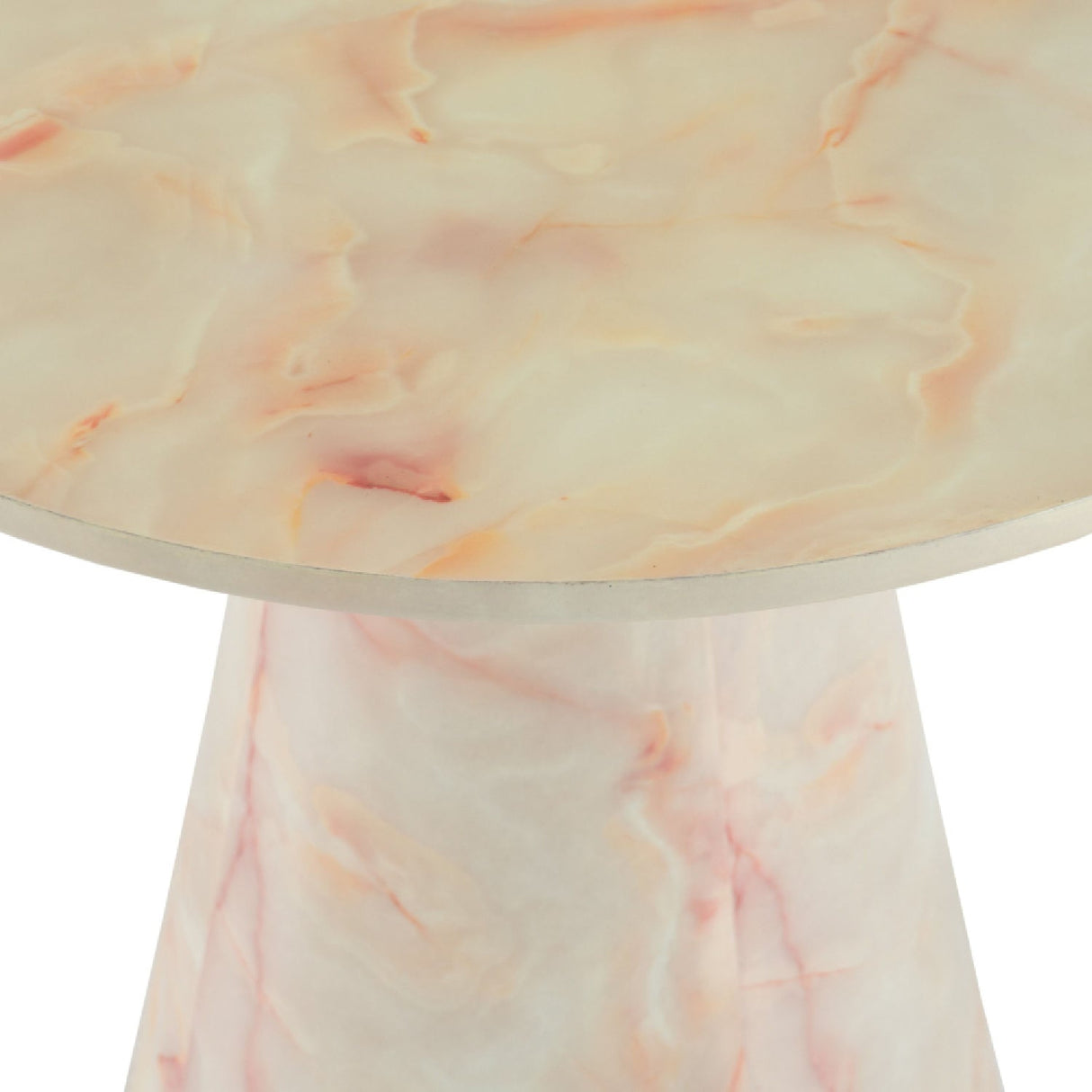 Marble Conical Base End Table – Pampa – alternate view 5