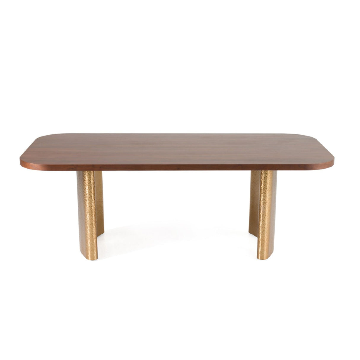 Wanut Veneer Dining Table – Marjorie – rear view