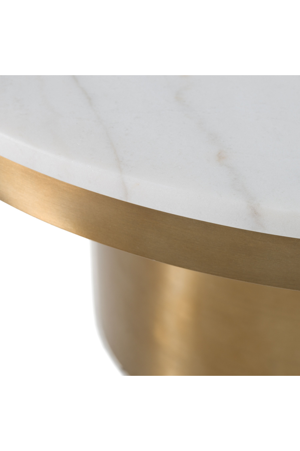 White and Gold Coffee Table | Oroa.com