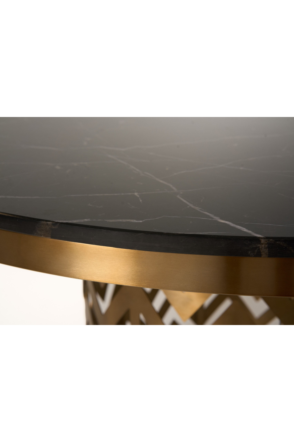 Gold Base Dining Table | OROA Modern Kowal | Oroa.com