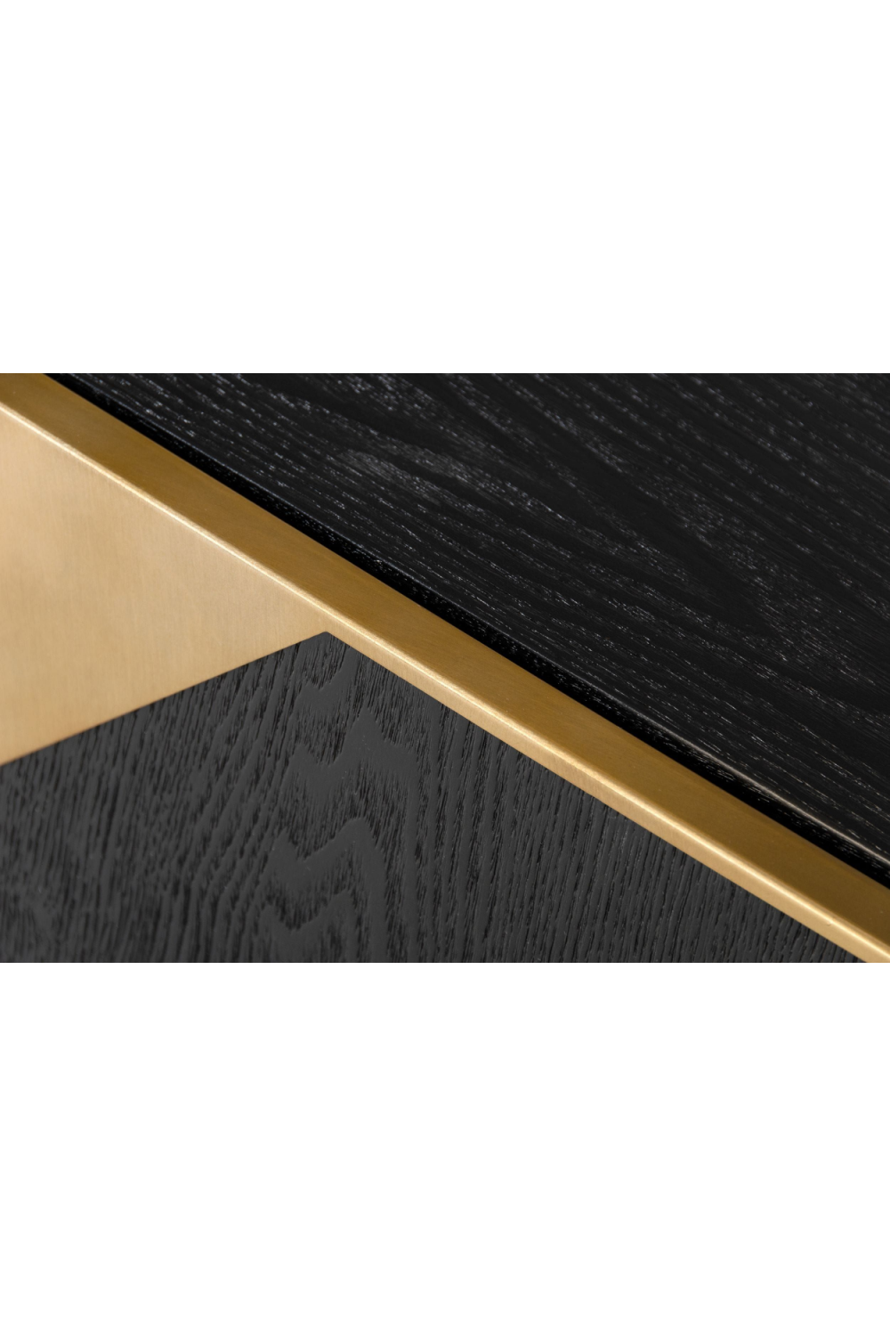 Gold Chevron Sideboard | OROA Modern Perret | Oroa.com