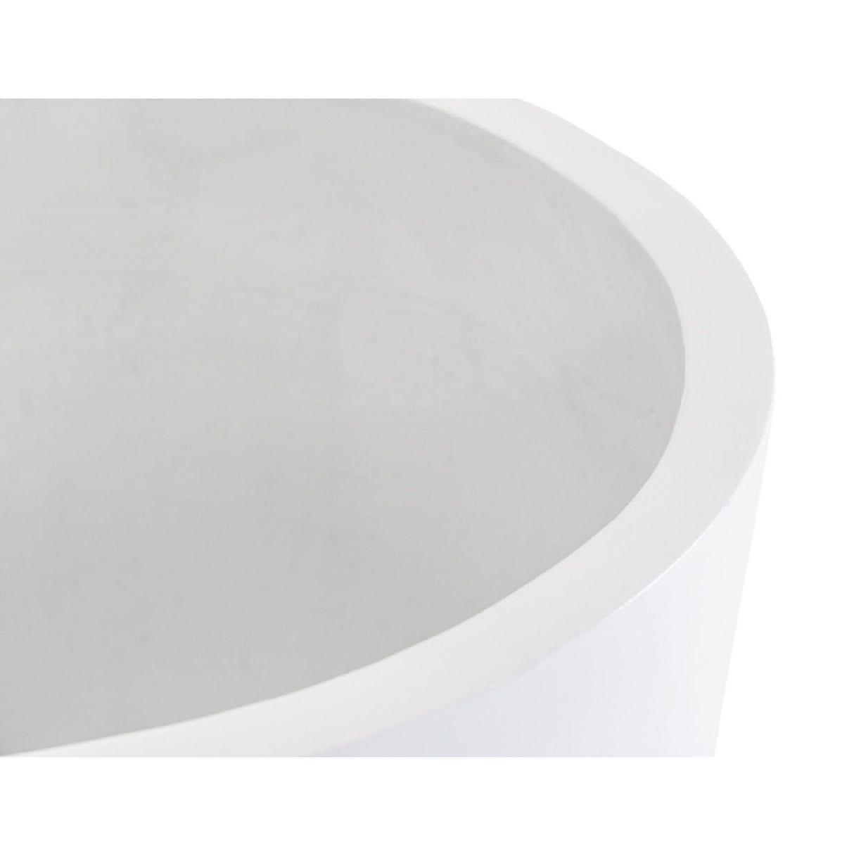 White Concrete Planter Set (3) – Goliad – alternate view 5