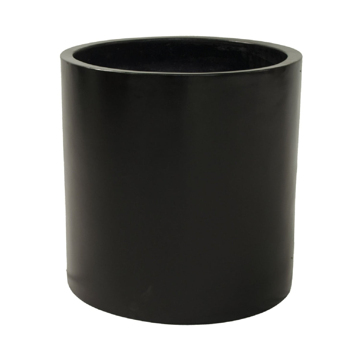 Black Concrete Planter – Hedley – front view