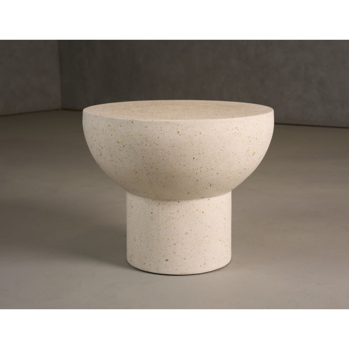 Round Terrazzo End Table – Fate – alternate view 8