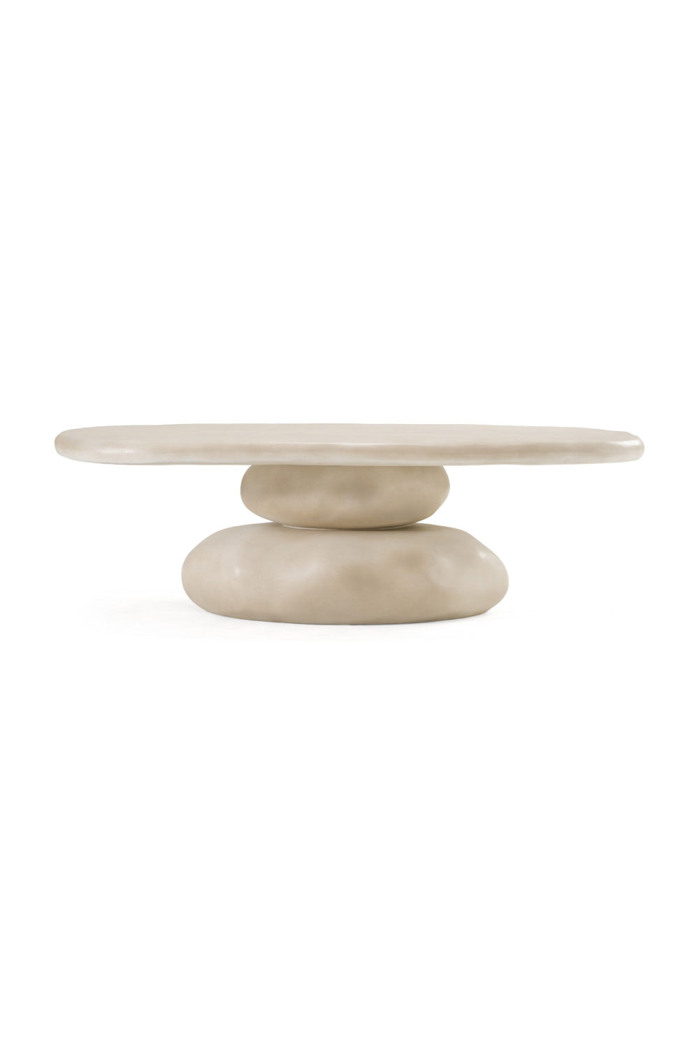 Beige Concrete Coffee Table | OROA Modern Coates | Oroa.com