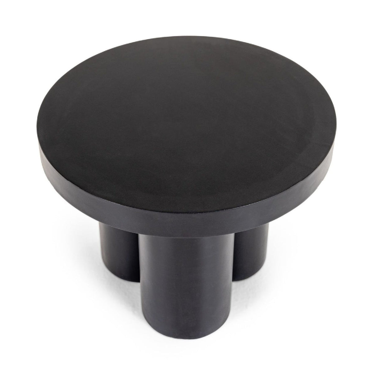 Concrete Round End Table – Bruni – alternate view 6