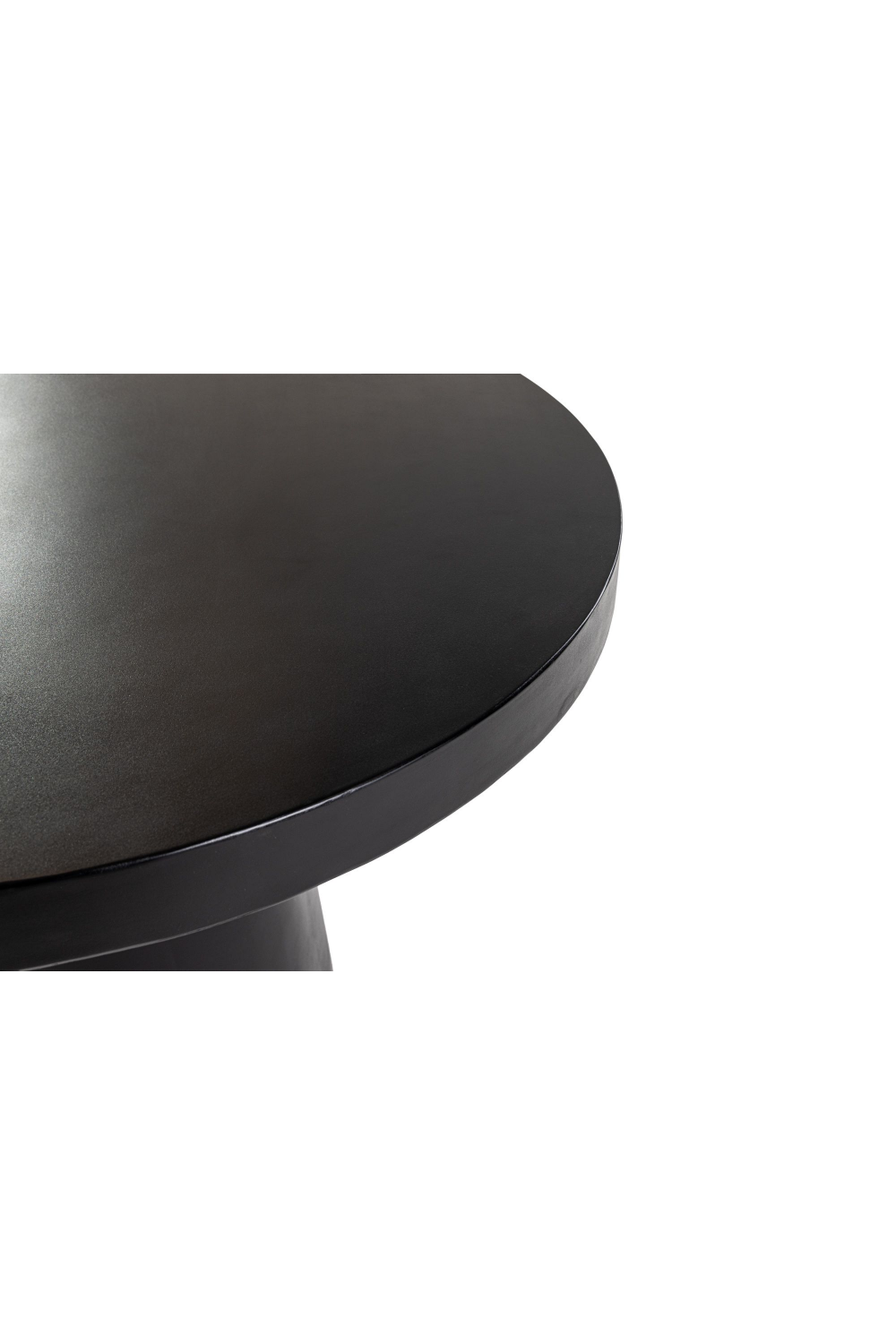 Round Concrete Pedestal Dining Table | Oroa.com