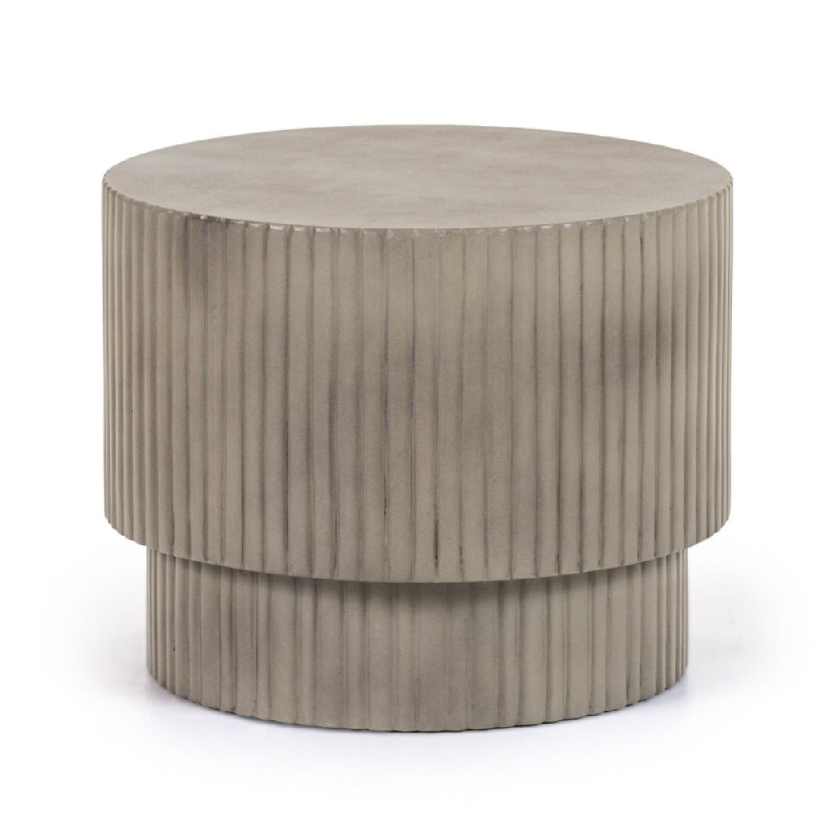 Concrete Round End Table – Gruver – alternate view 5