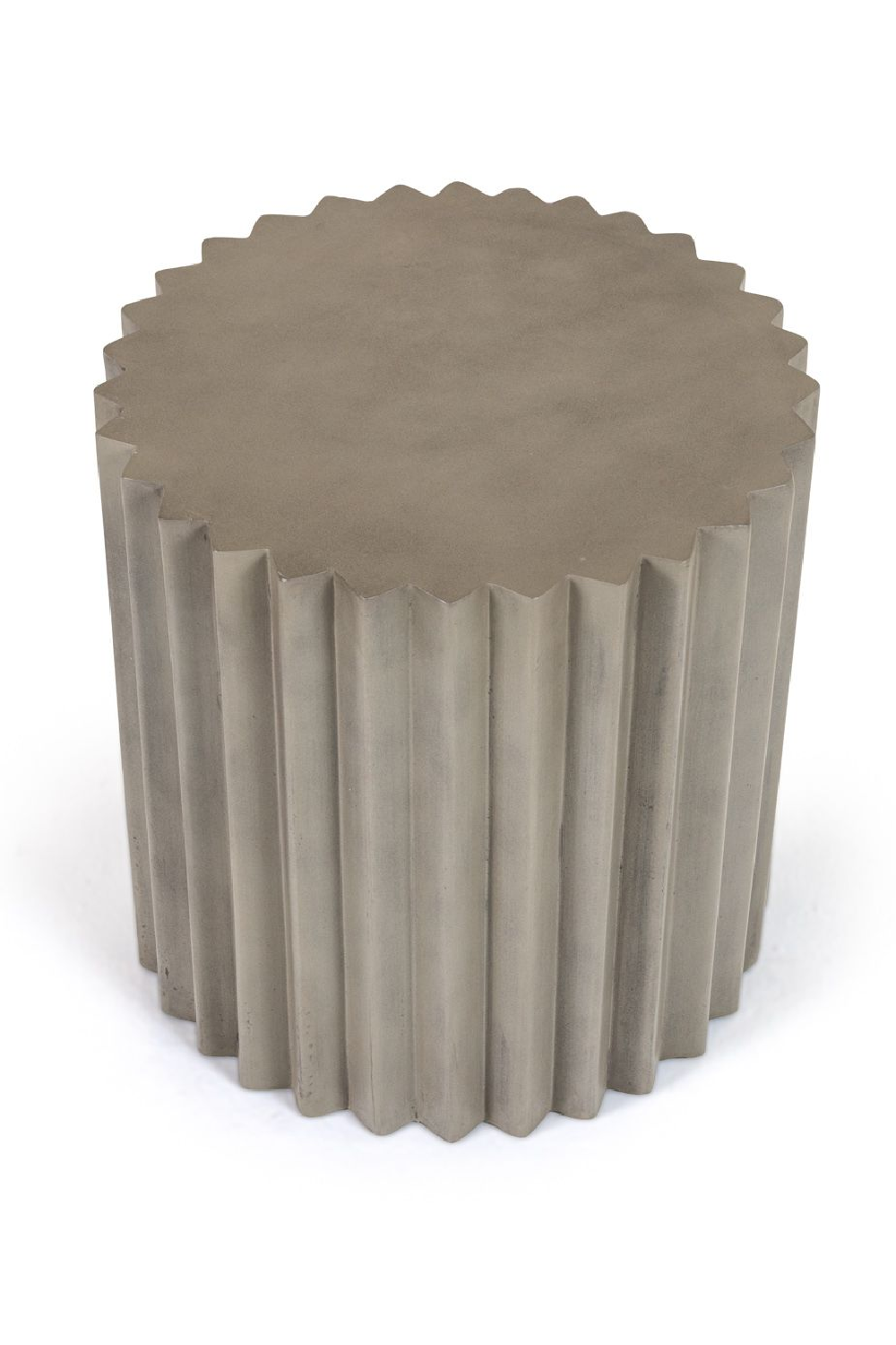 Ribbed Cylindrical End Table | OROA Modern Evadale | Oroa.com