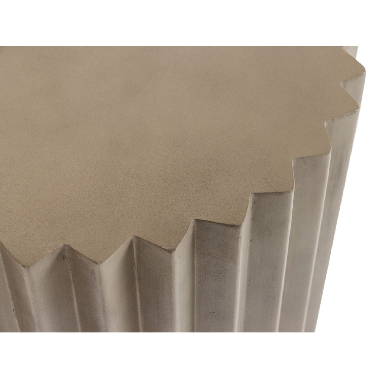Ribbed Cylindrical End Table – Evadale – alternate view 8