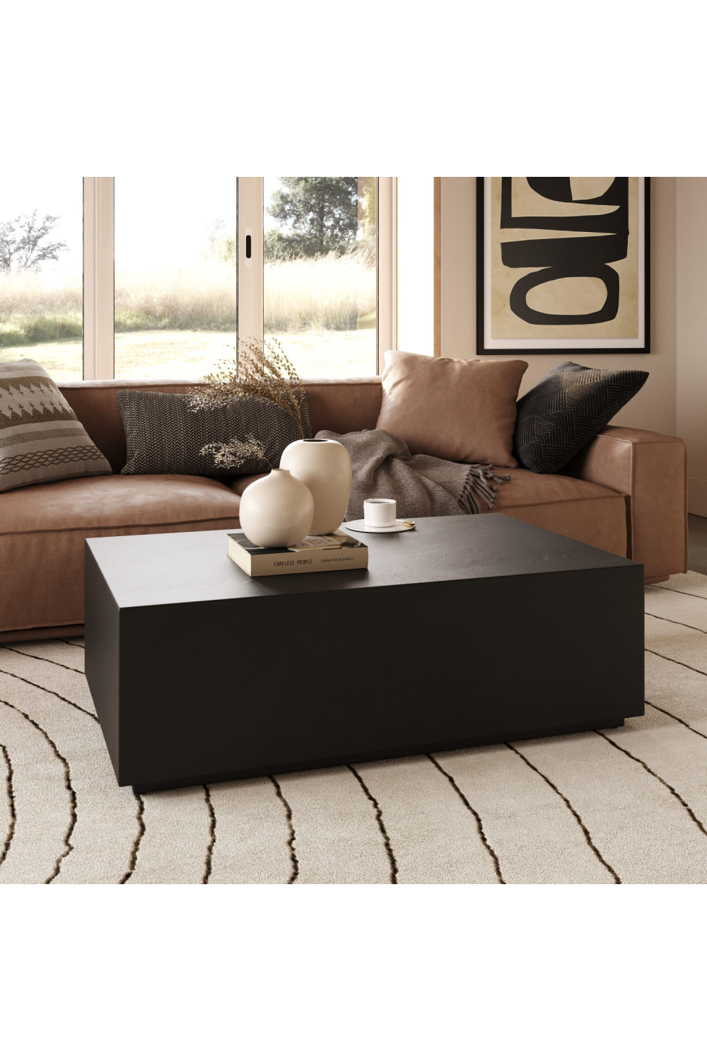 Terrazzo Concrete Coffee Table | Oroa.com