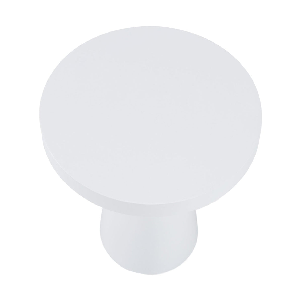 Concrete Pedestal End Table – Desoto – rear view