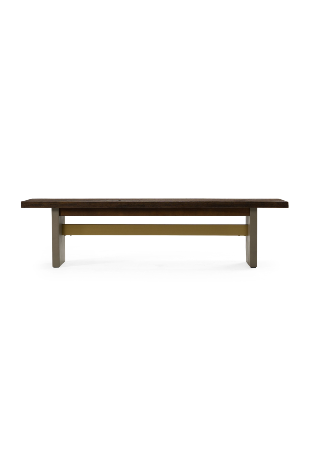 Gray Concrete Dining Bench | OROA Modern June | Oroa.com