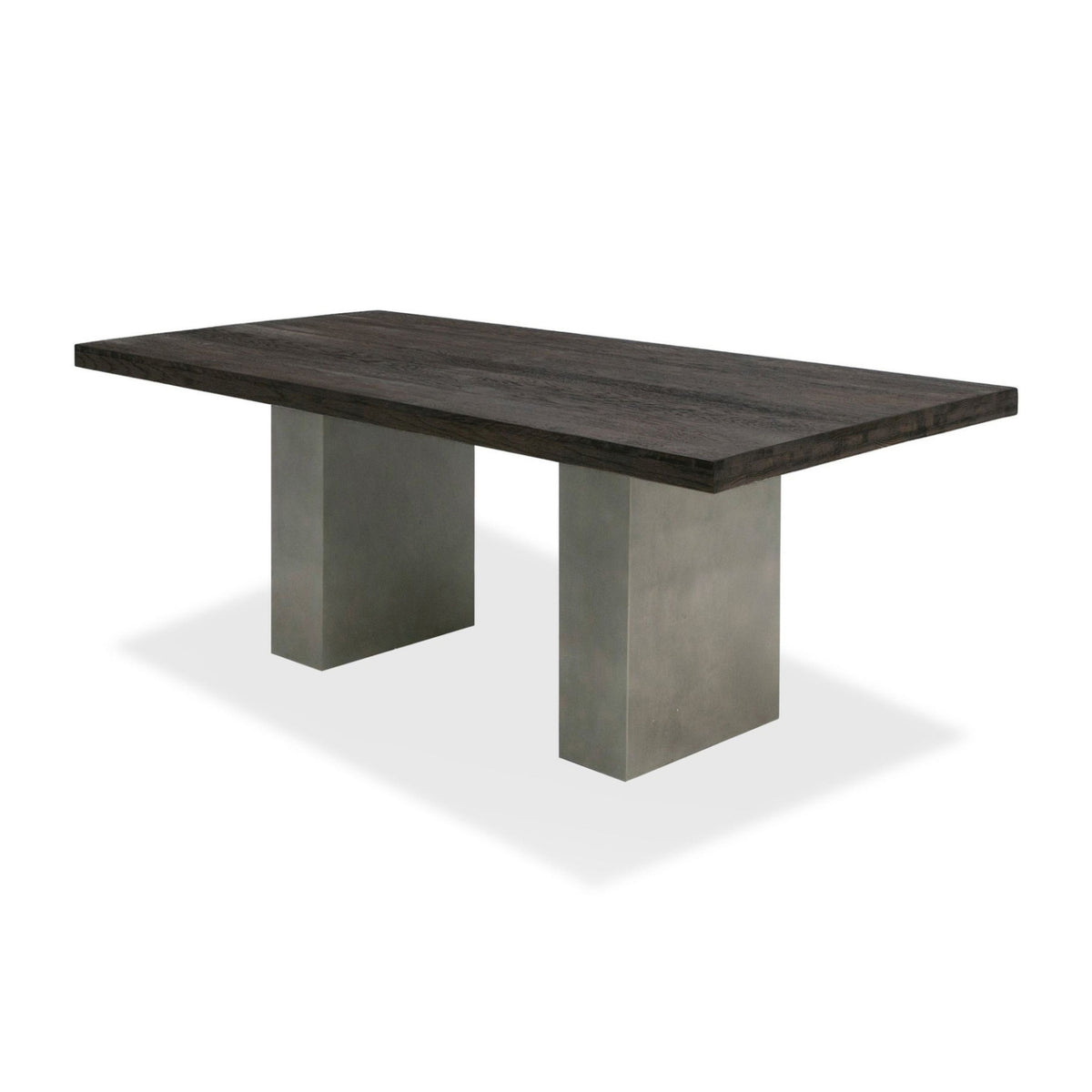 Oak & Concrete Dining Table | OROA Modern Renzo