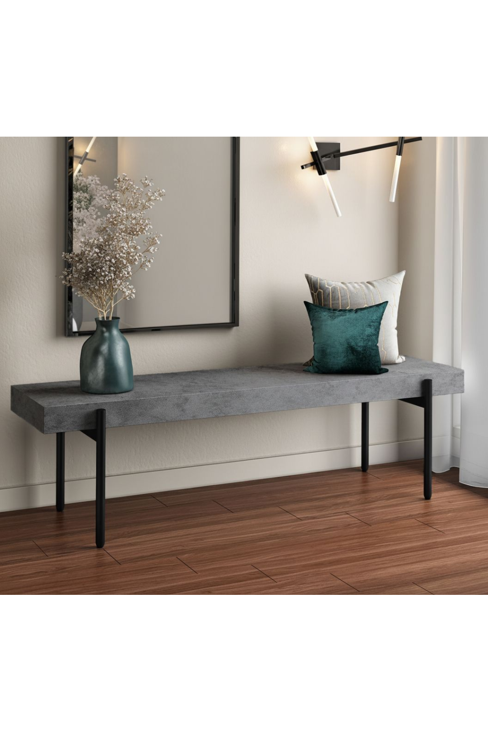 Concrete Finished Bench | OROA Modern Timlin | Oroa.com