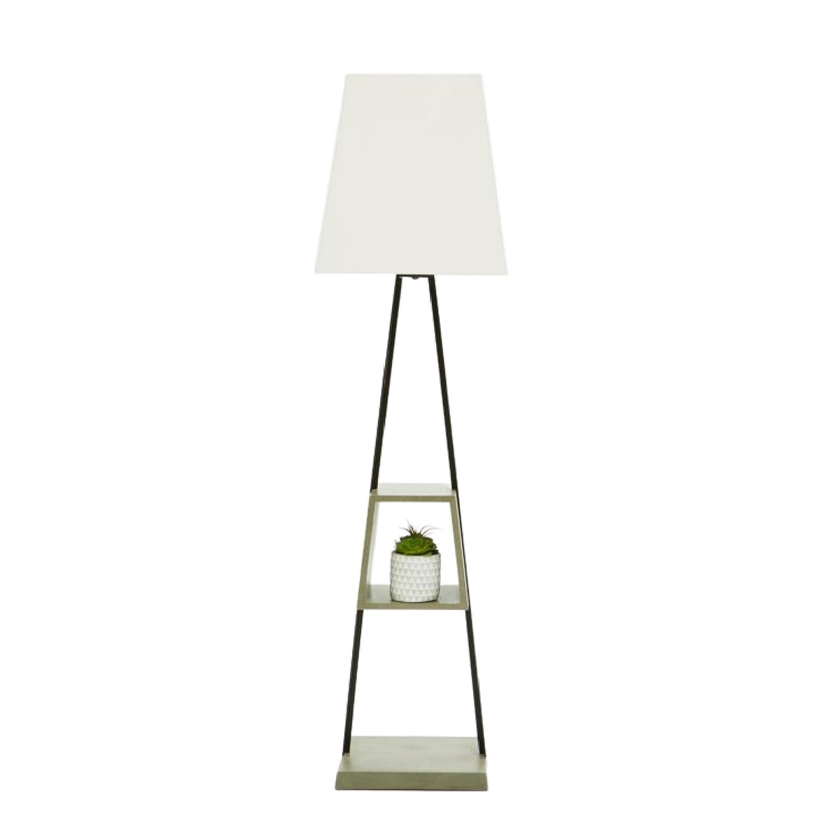 Black Metal Frame Floor Lamp | OROA Modern Cortez