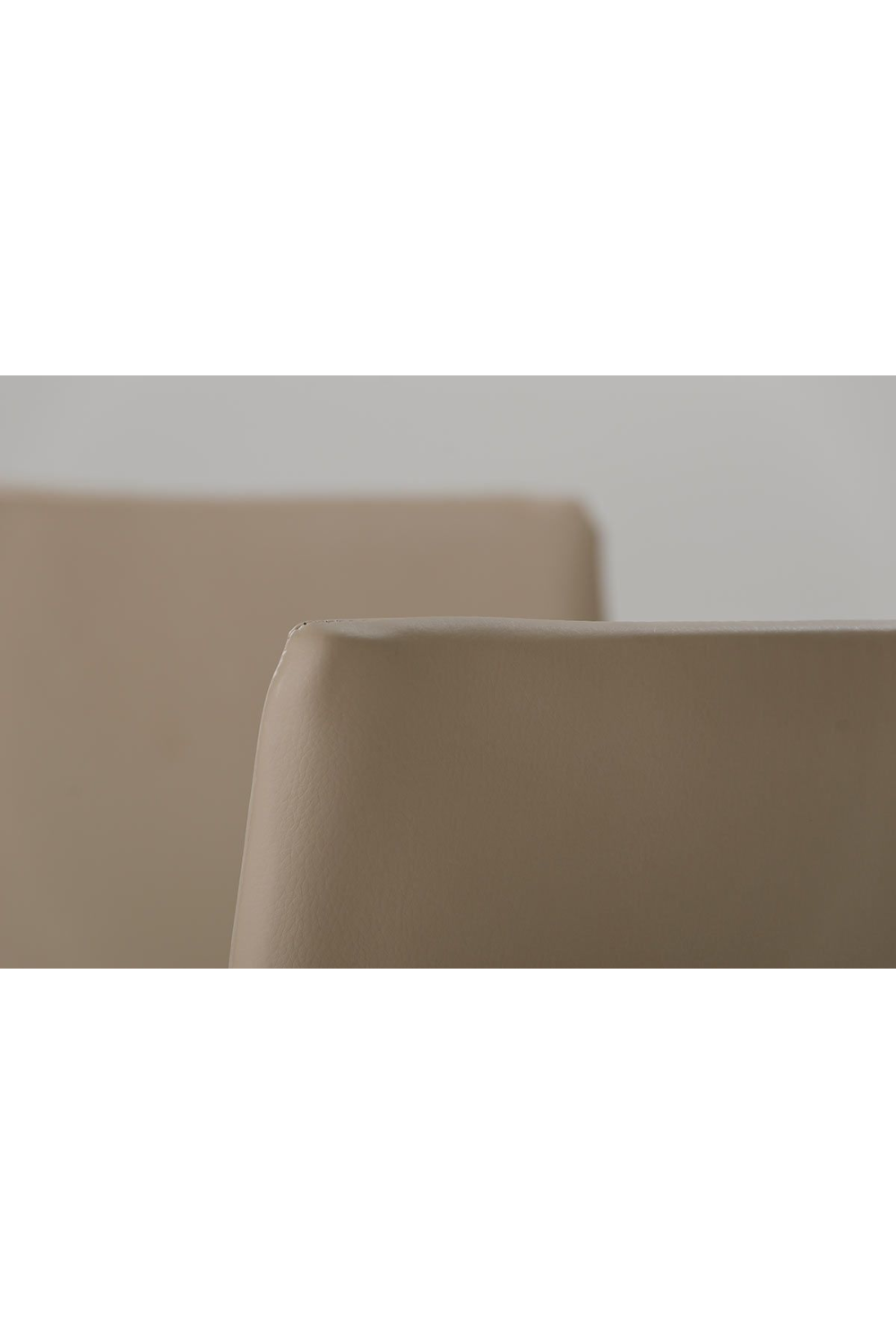 Gray Vegan Leather Dining Chairs (2) | Oroa.com