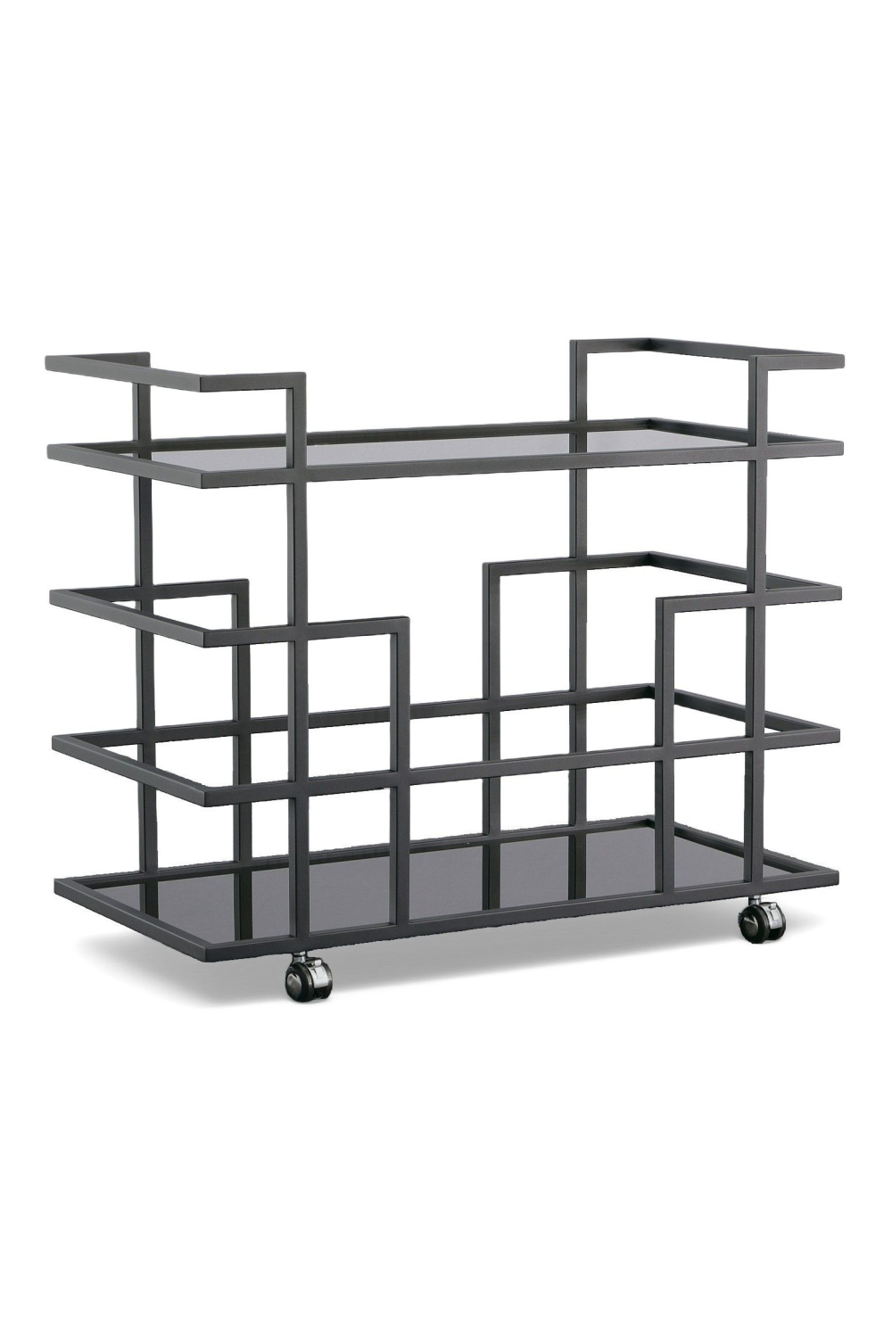 Black Stainless Steel Wine Rack | Oroa.com
