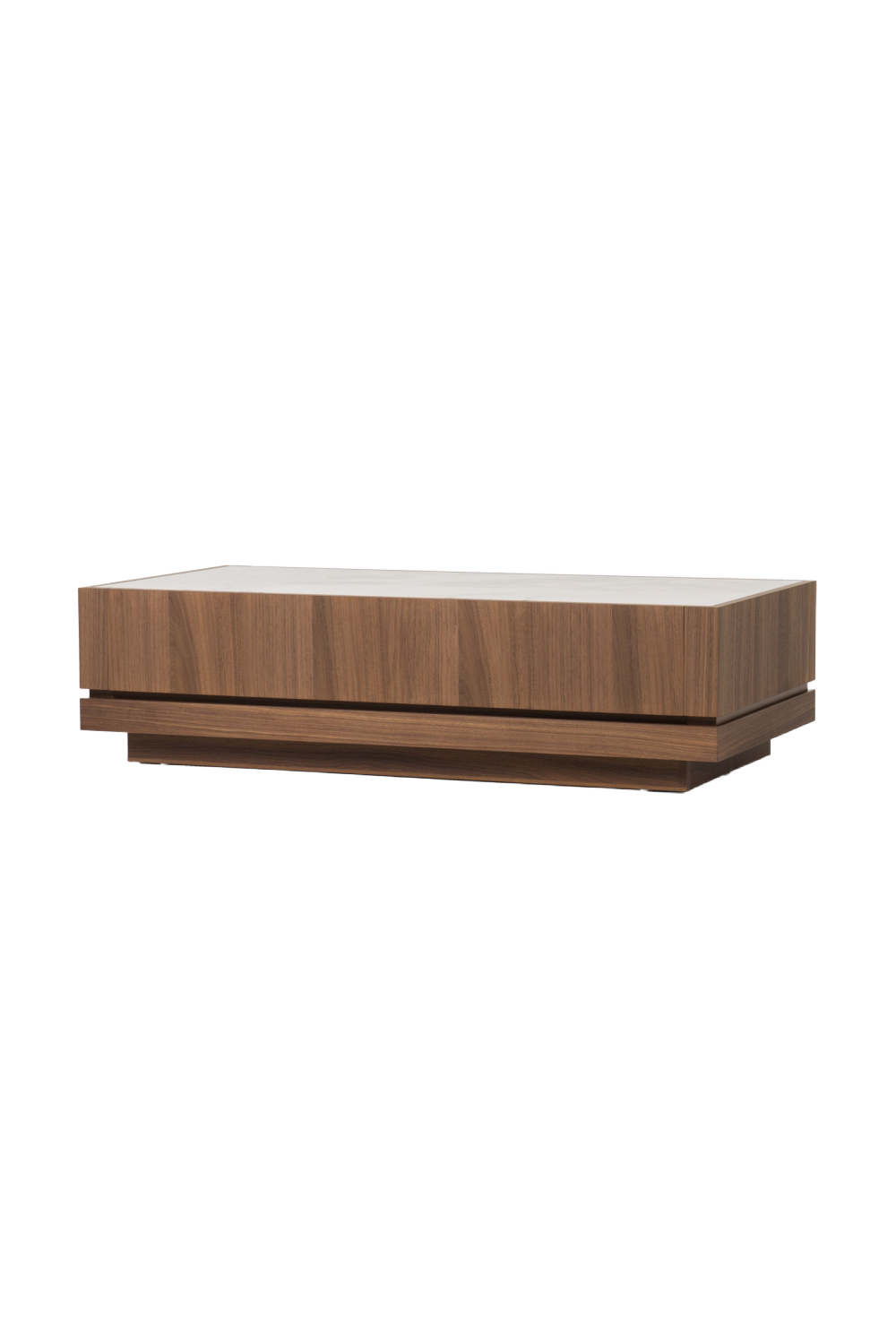 1-Drawer Walnut Coffee Table | OROA Modern Bailey | Oroa.com