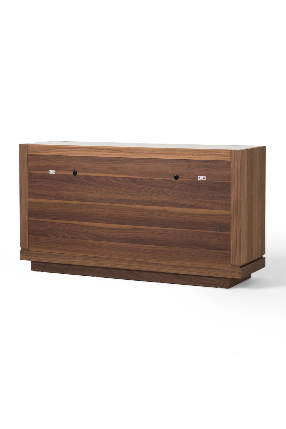 6-Drawer Walnut Dresser – Bailey – rear view