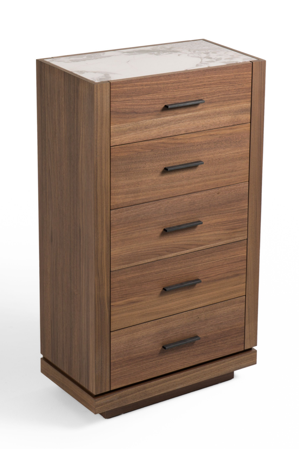 5-Drawer Walnut Chest | OROA Modern Bailey | Oroa.com