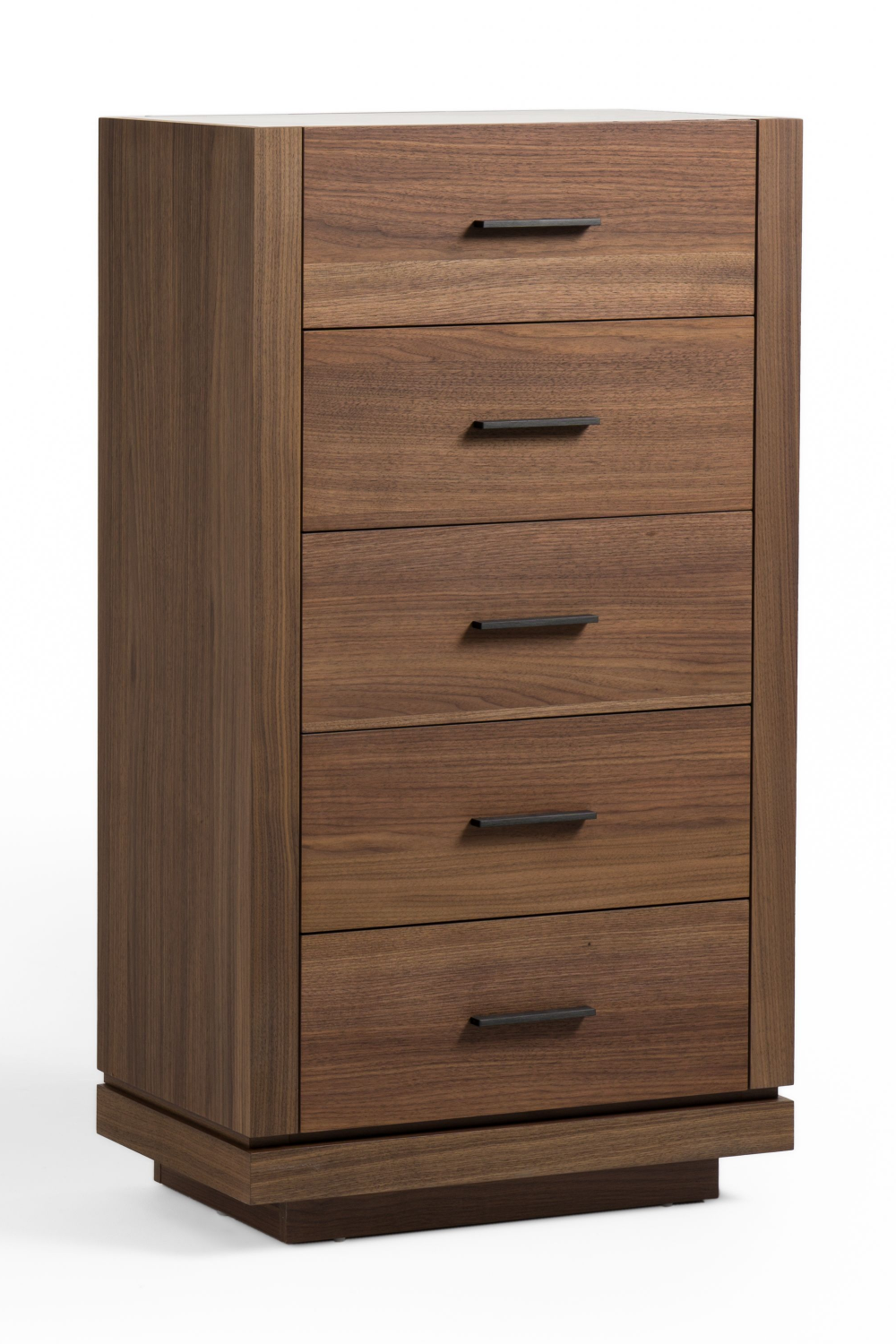 5-Drawer Walnut Chest | Oroa.com