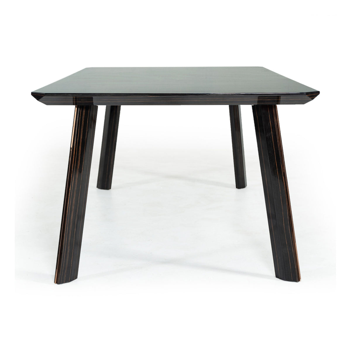Black & Rosegold Dining Table | OROA Modern Chadwick