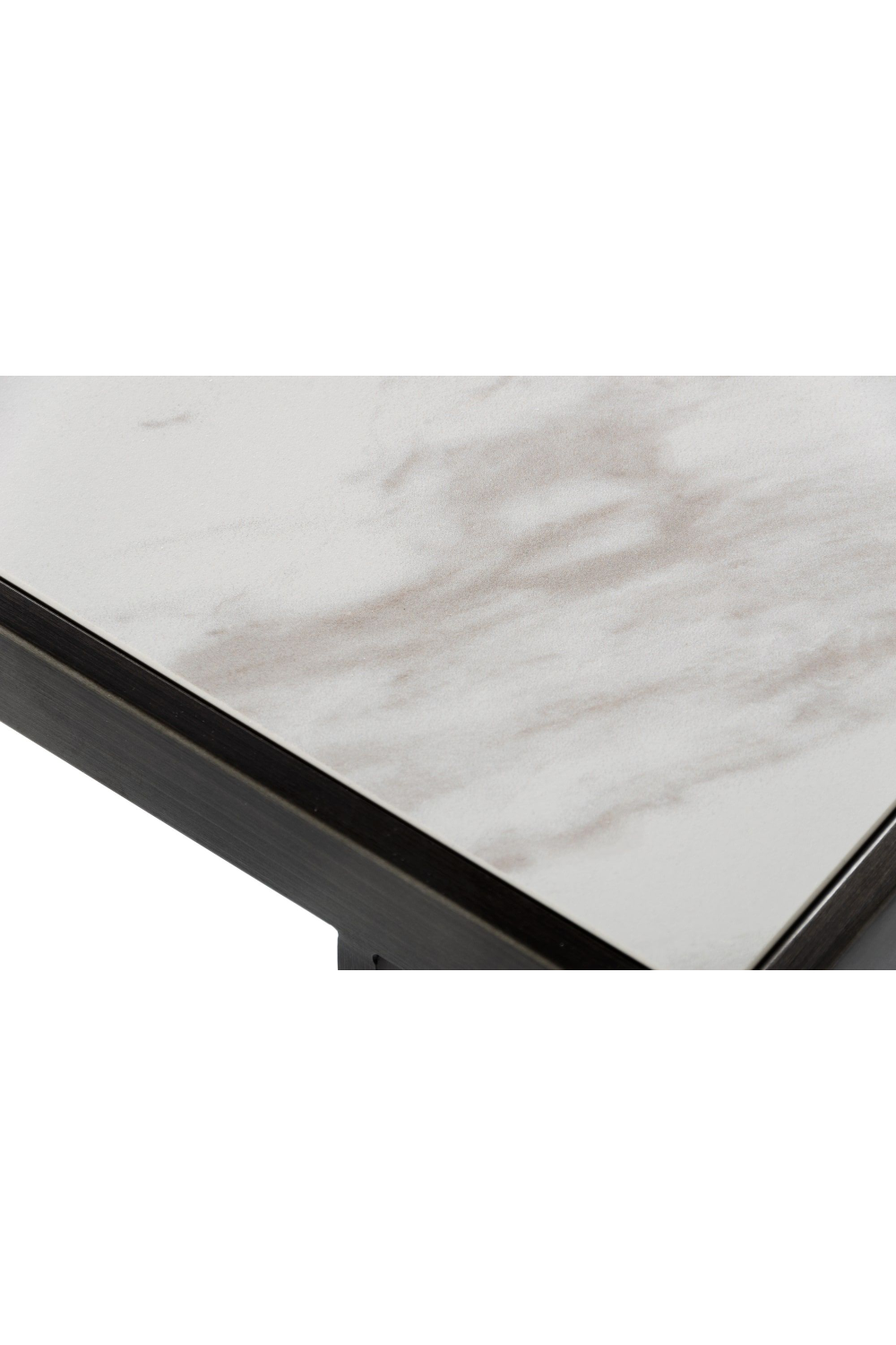 Gray Walnut Marble Coffee Table | Oroa.com