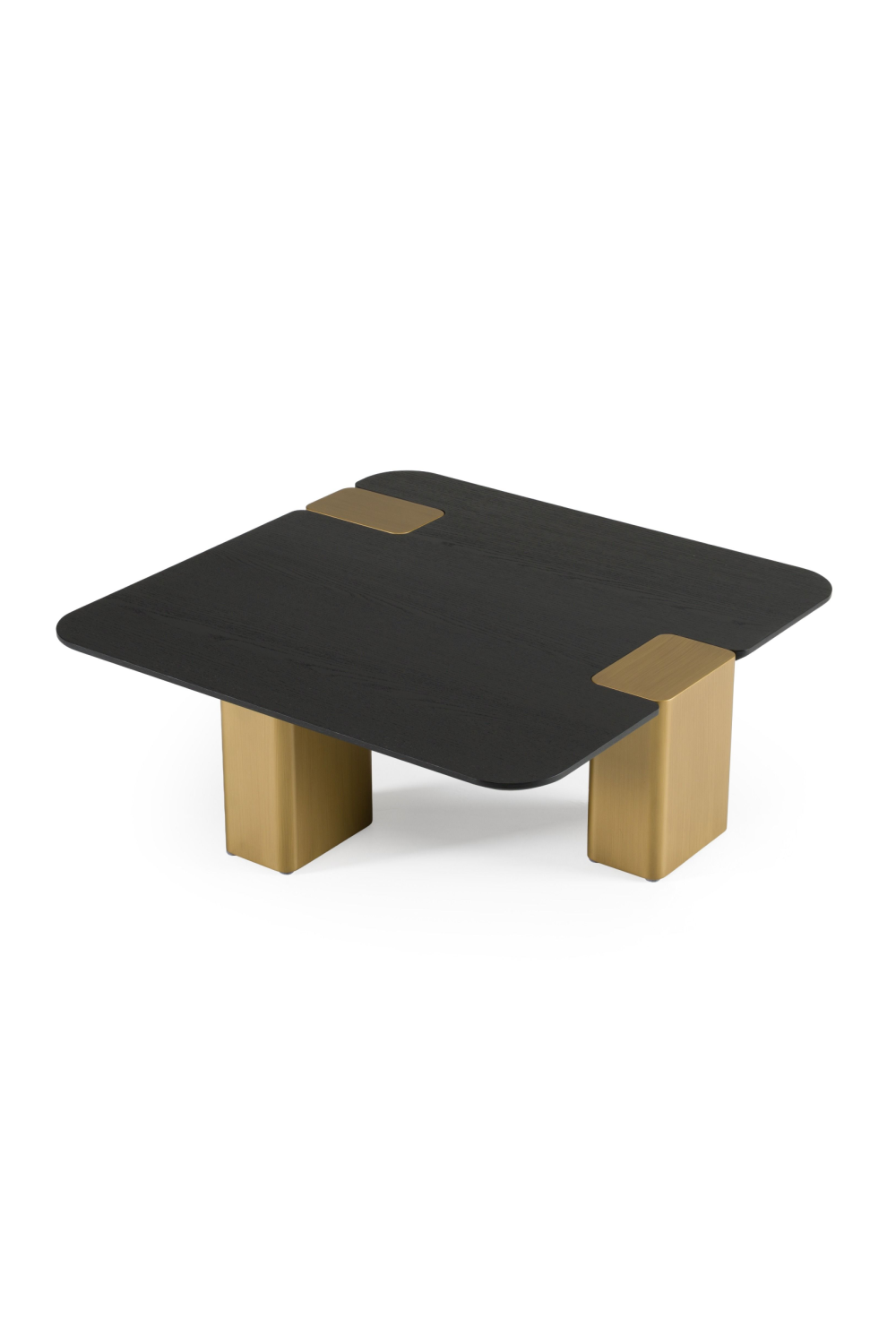 Black Oak Square Coffee Table | OROA Modern Harold | Oroa.com