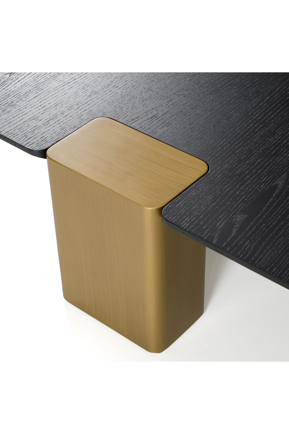 Black Oak Square Coffee Table | OROA Modern Harold | Oroa.com