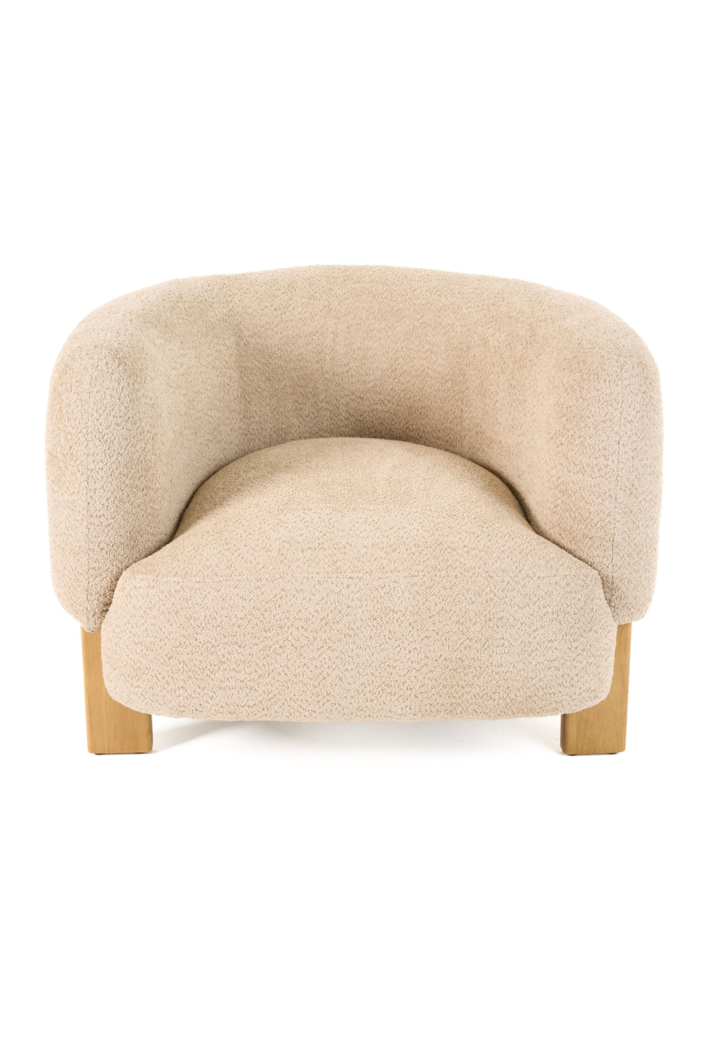 Curved-Back Accent Chair | OROA Modern Optima | Oroa.com