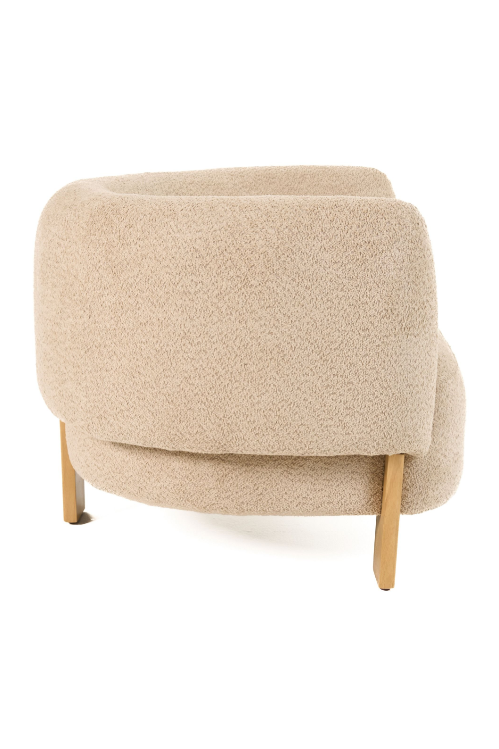 Curved-Back Accent Chair | OROA Modern Optima | Oroa.com