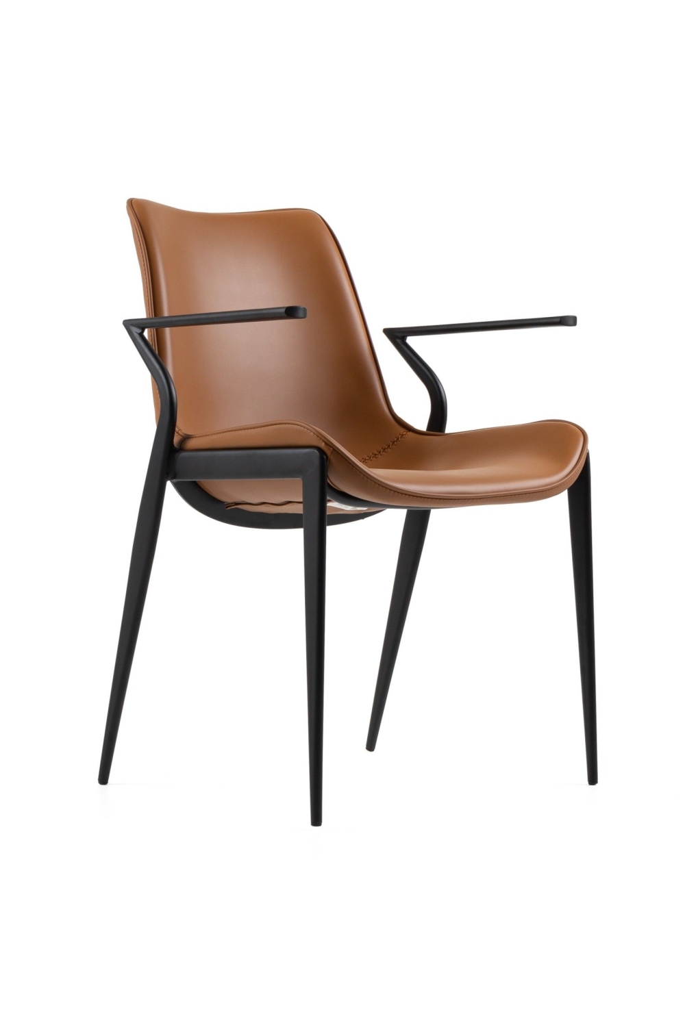 Vegan Leather Dining Chair Set (2) | Oroa.com