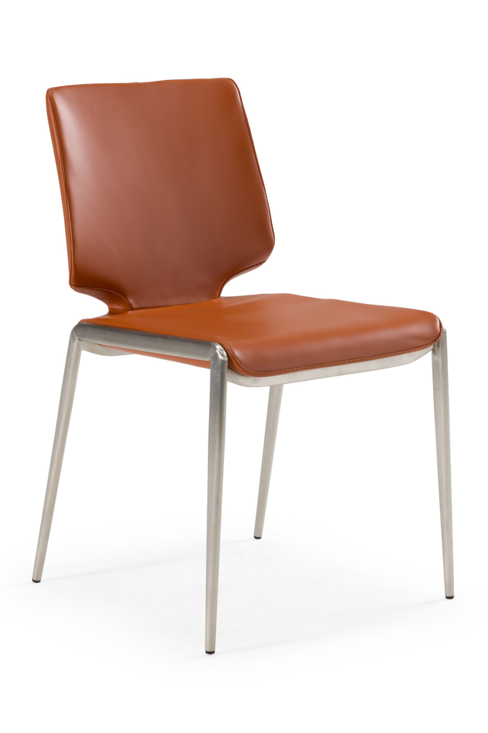 Eco-Leather Stackable Dining Chairs (2) | OROA Modern | Oroa.com