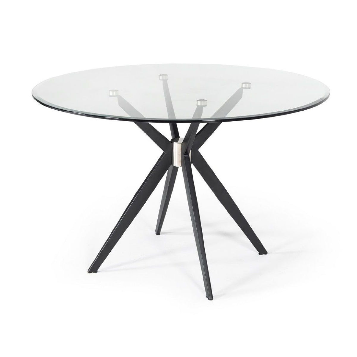 Round Glass Dining Table | OROA Modern Dallas