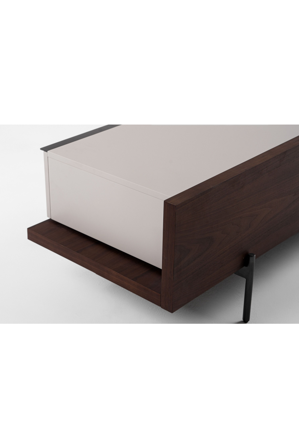 Matte Beige TV Cabinet | OROA Modern Colima | Oroa.com