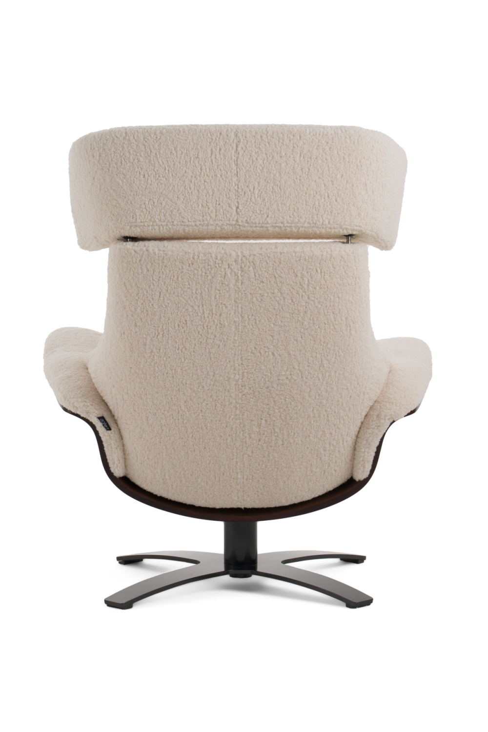 Beige Lounge Chair & Ottoman | OROA Modern Zahara | Oroa.com