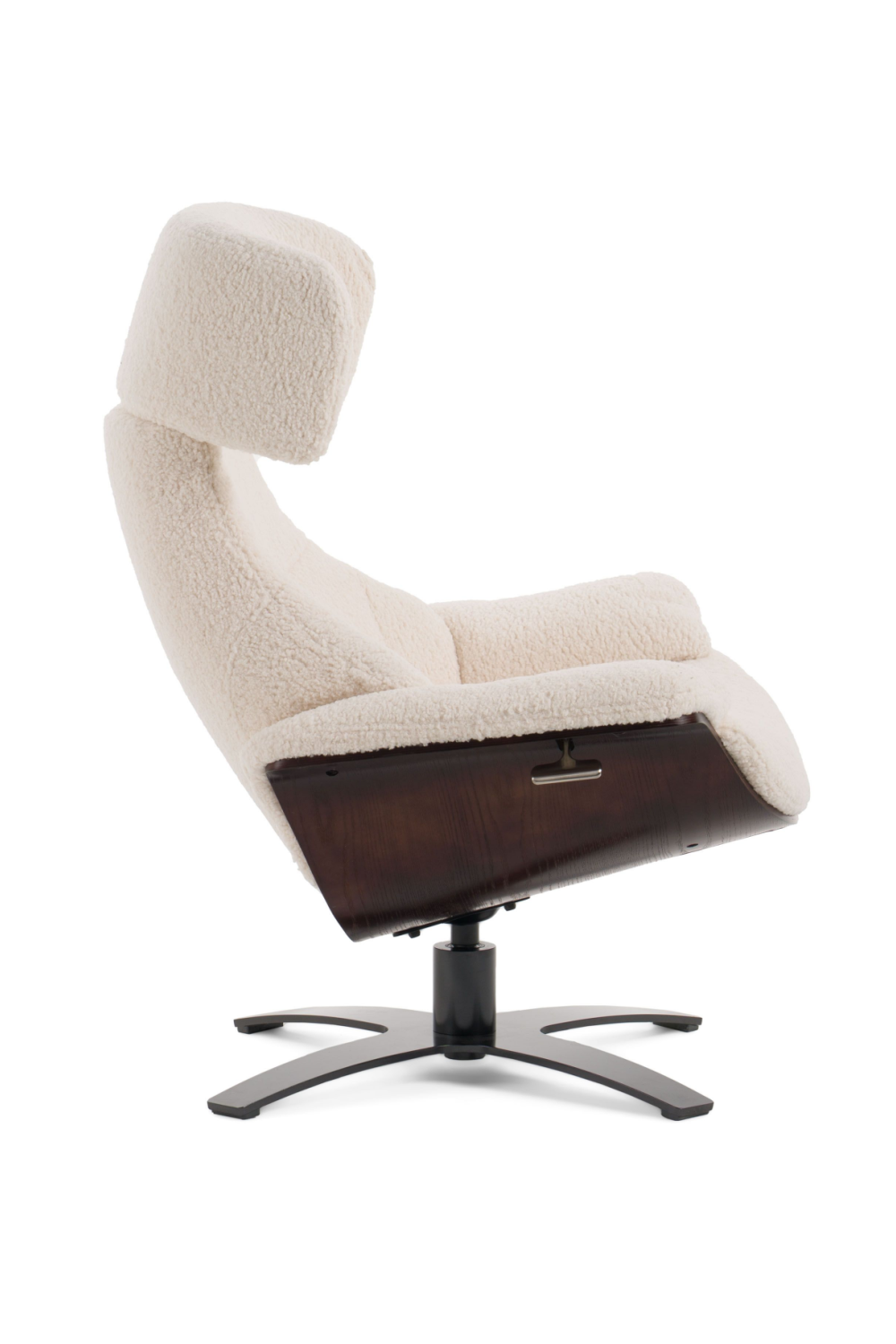 Beige Lounge Chair & Ottoman | OROA Modern Zahara | Oroa.com