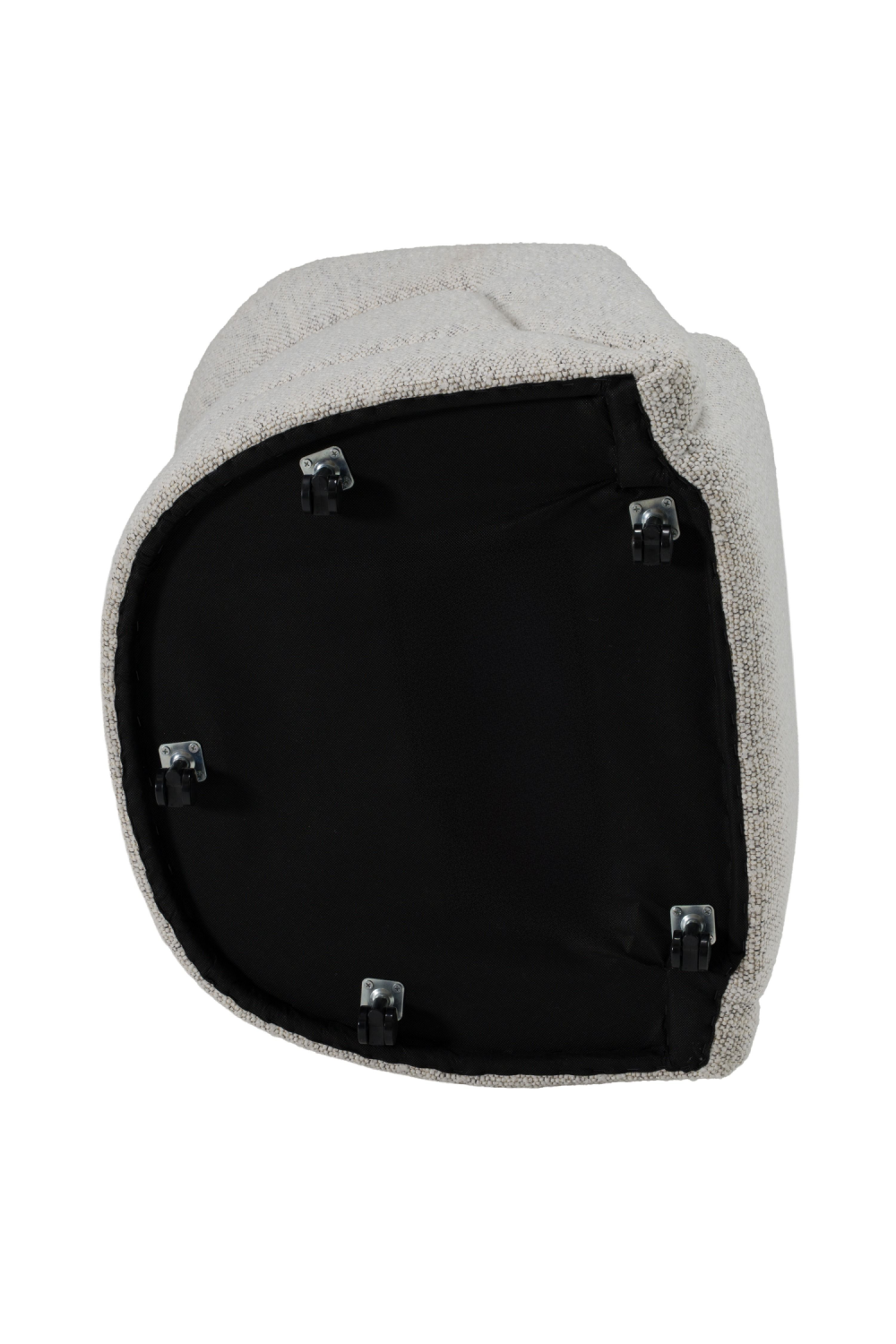 Gray Wheeled Dining Chair | Oroa.com