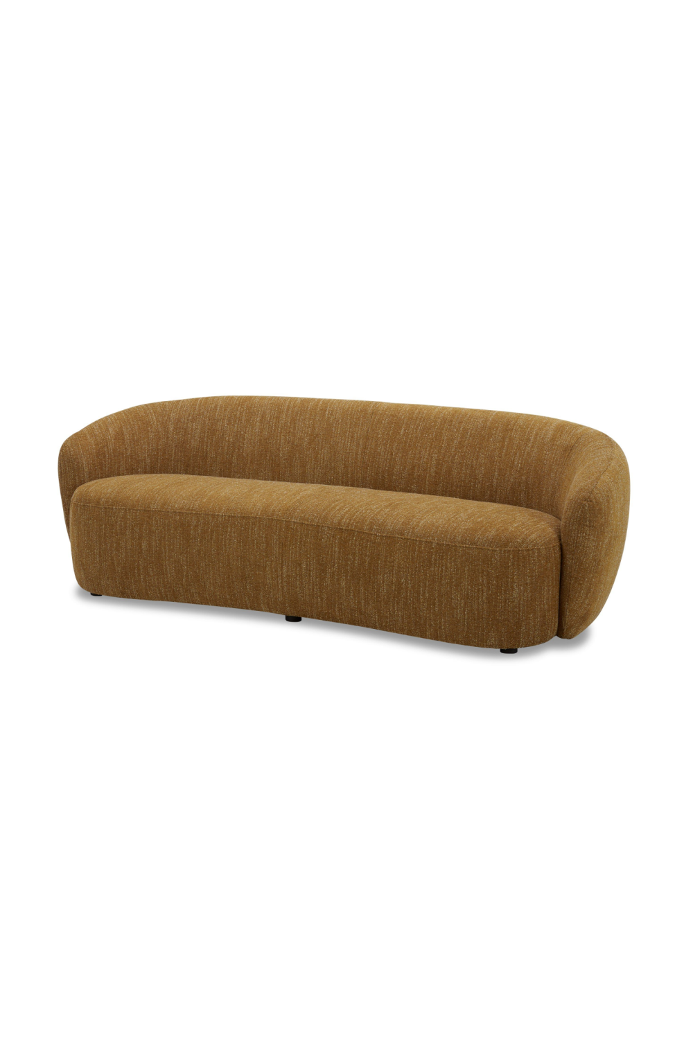 Yellow Curved Sofa | OROA Modern Norris | Oroa.com