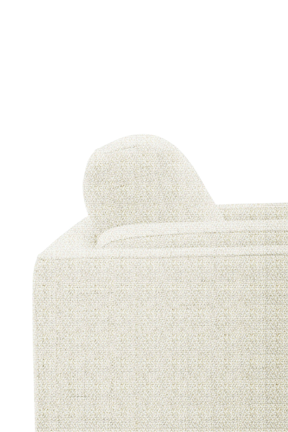 White Square-Armed Lounge Chair | OROA Modern Schmidt | Oroa.com
