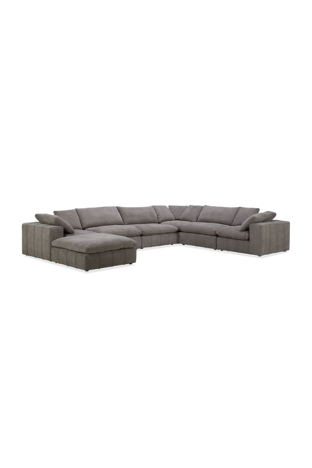 Fabric Square Ottoman | OROA Modern Vicki | Oroa.com