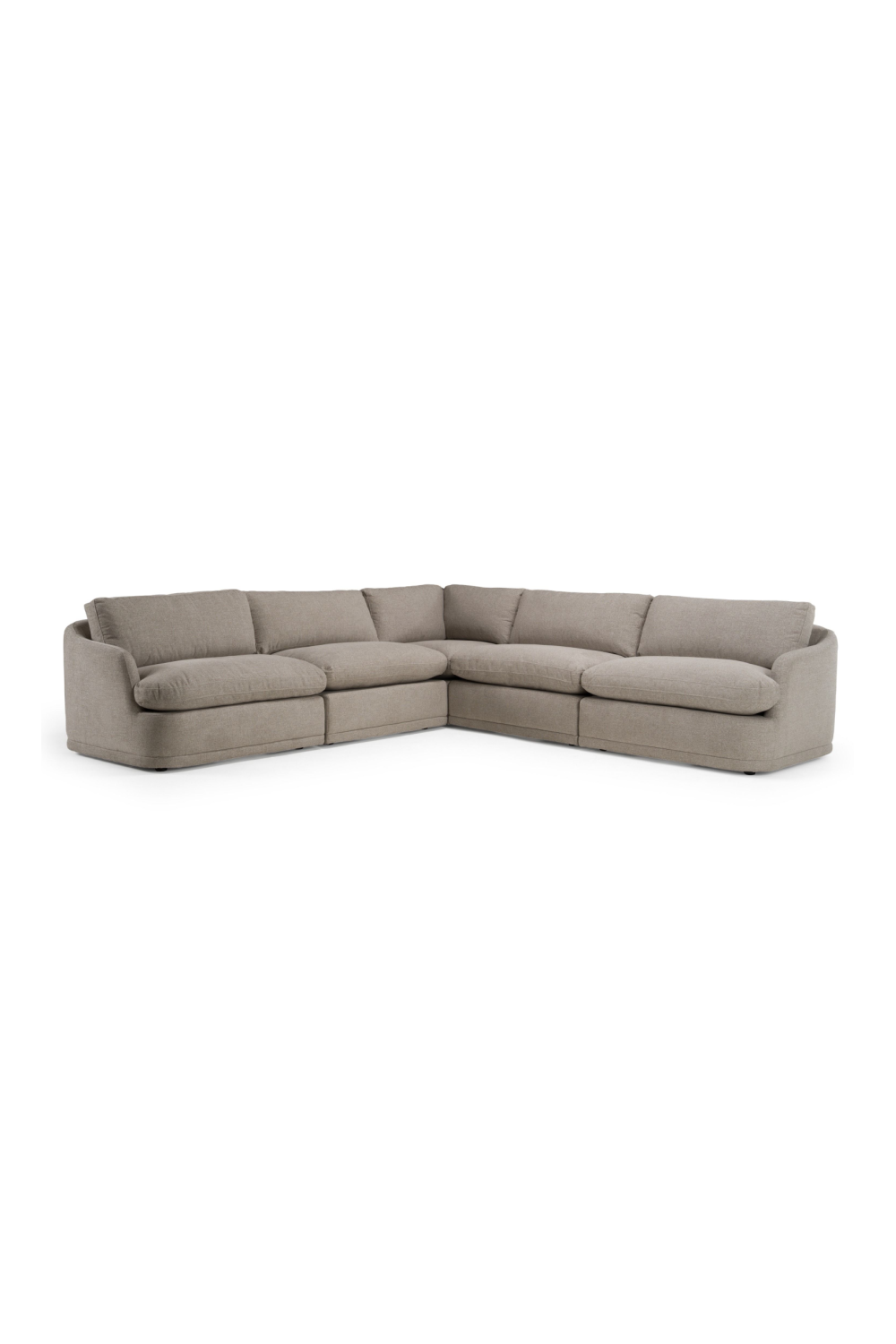 Gray Fabric Sectional Sofa | OROA Modern Chantry | Oroa.com